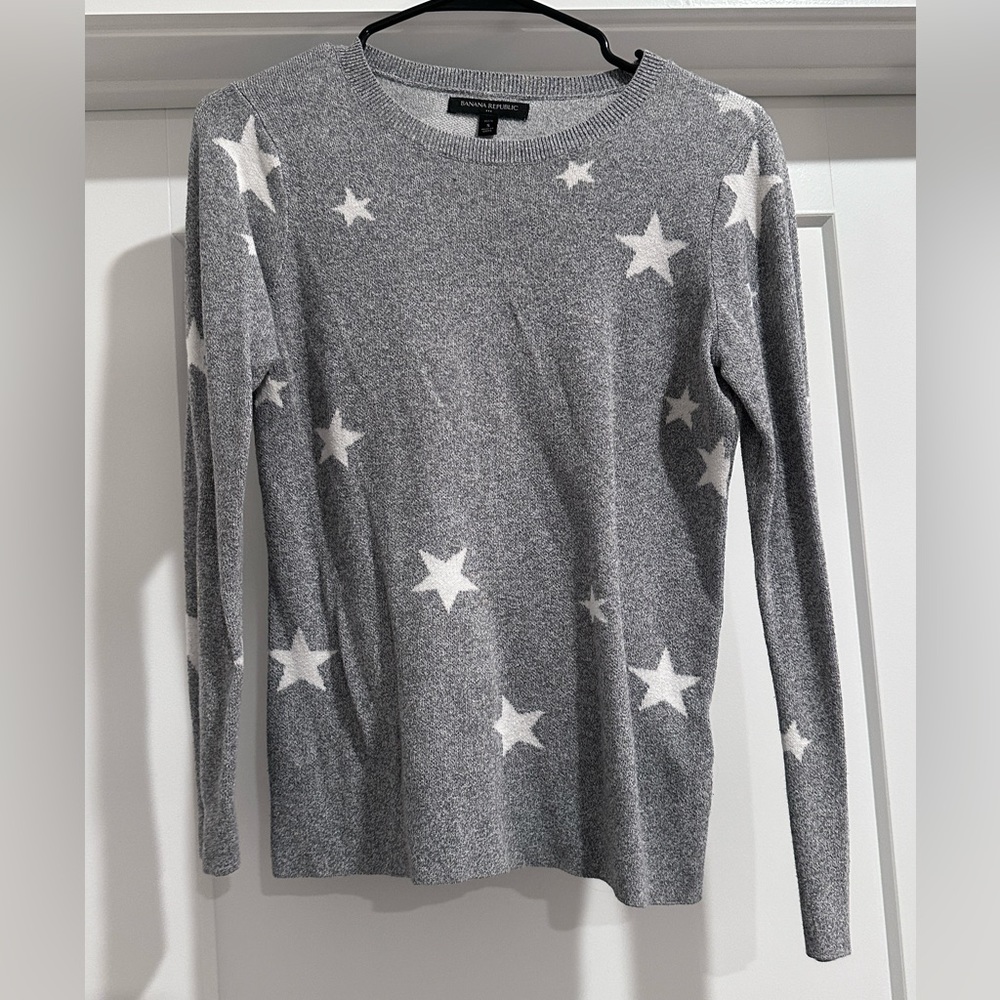 Banana Republic Star Crewneck Sweater
